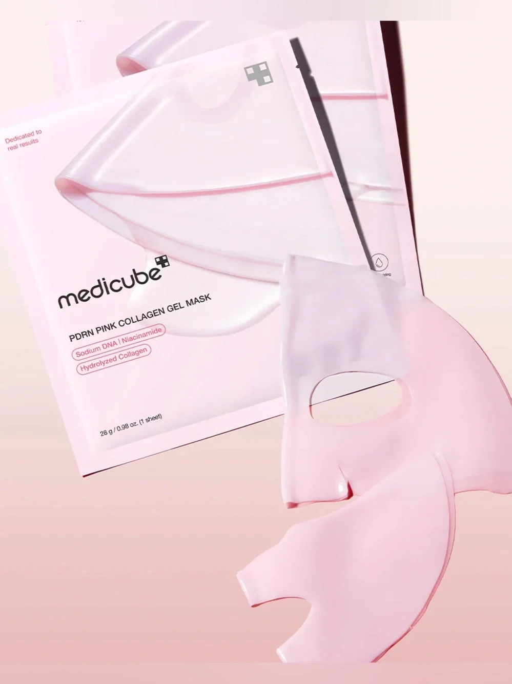 Medicube PDRN Pink Mask Bundle | 2 Collagen Gel + 2 Vita Coating + Eye Mask